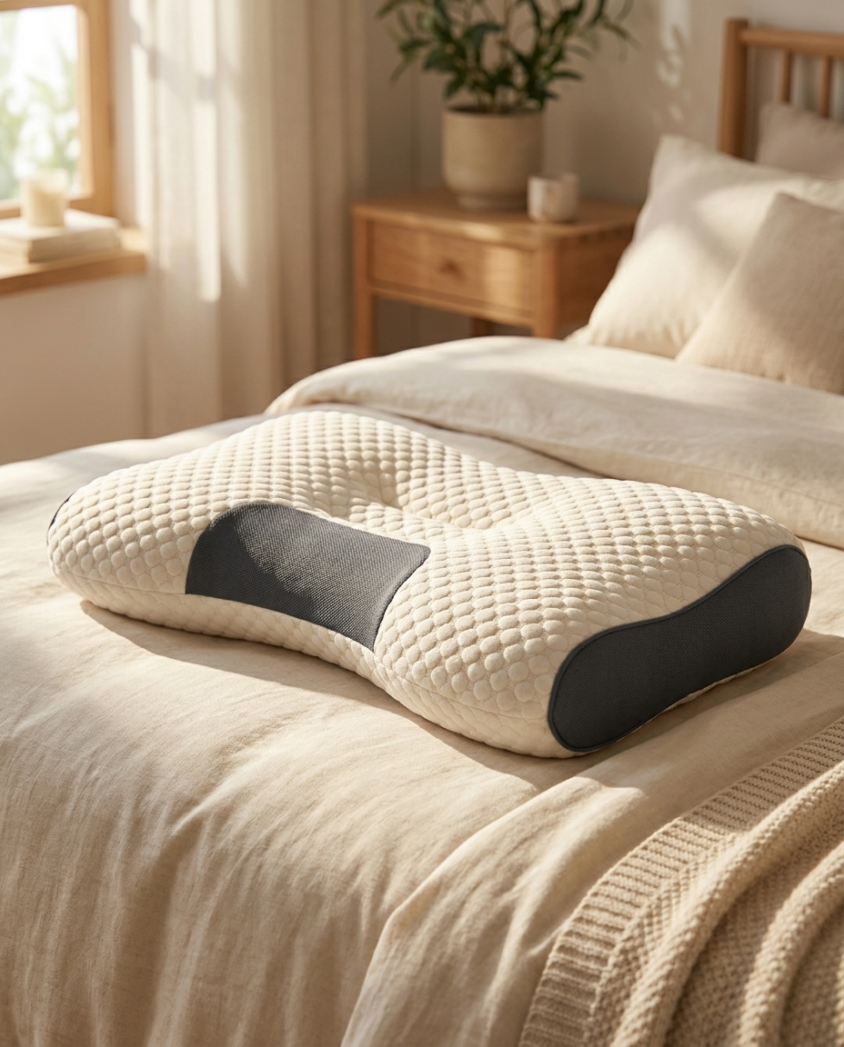 Almohada Cervical Ergonómica — Adiós al Dolor de Cuello